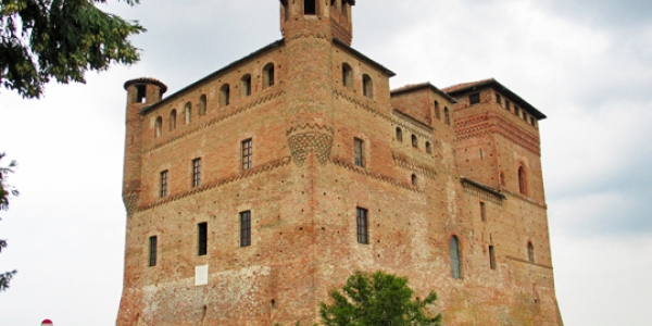 Castello Grinzano Cavour i Langhe, Piemonte